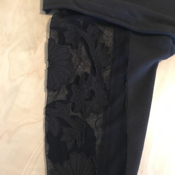 Free People olive colored and lace shirt - Picture 7 of 7